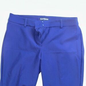Express Blue Tailored Trousers for Smart Casual Wear